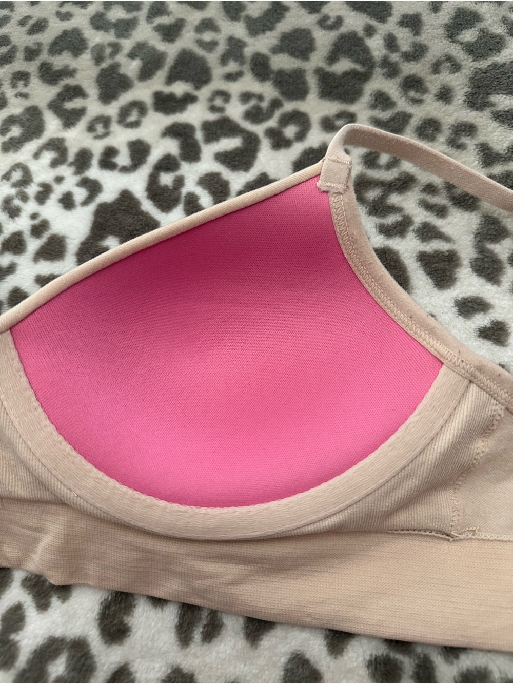 PINK Victoria’s Secret Cool & Comfy Wireless Bra in Marzipan Small - Picture 9 of 15